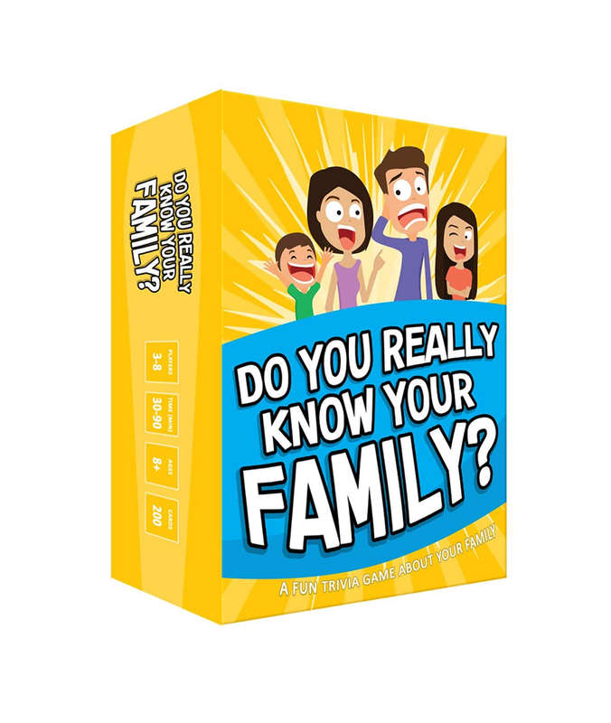 Do You Really Know Your Family Card Game