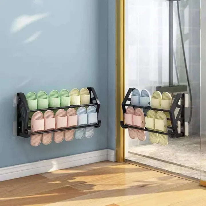 Wall Mounted Shoe Rack 1pc-White