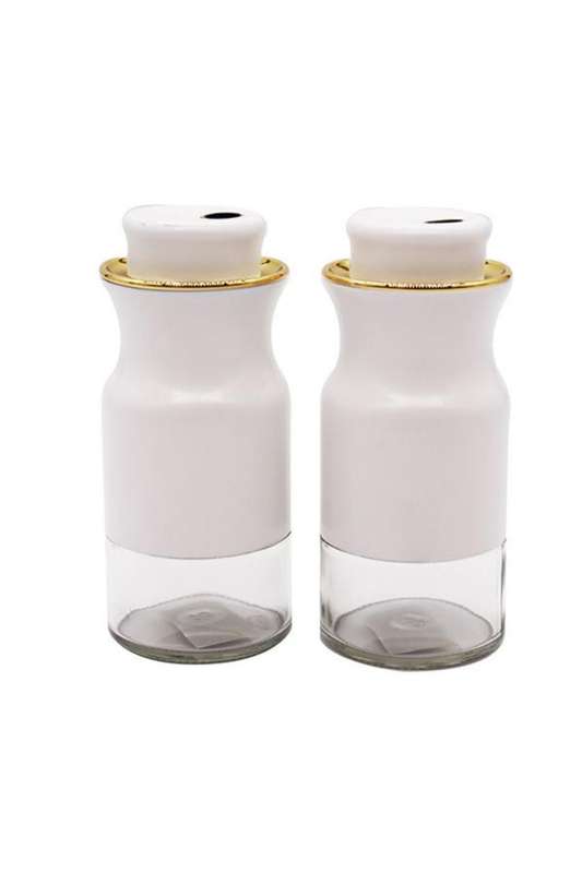 Steel and Glass Spice Shaker