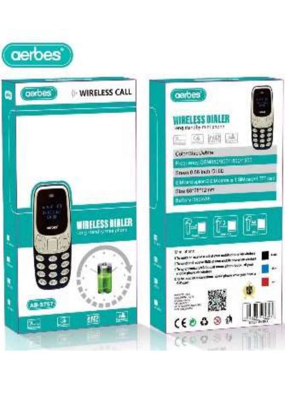 Mini Mobile Phone 2 Nano Sim Slot, 1 Micro SD Slot 68mm x 28 x 12