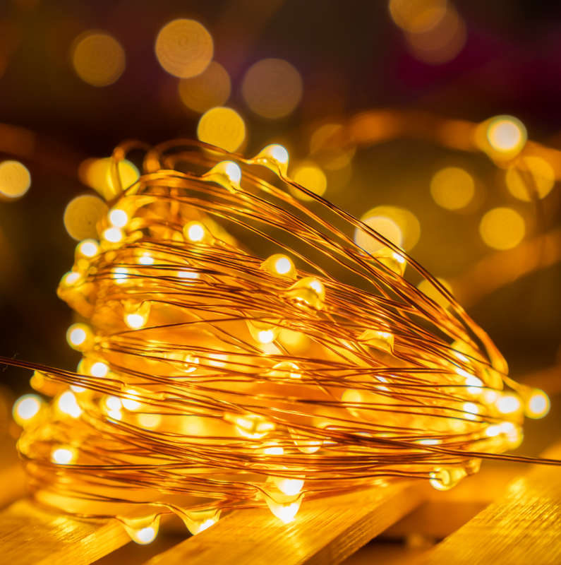 Fairy Lights - Warm White (3AA)