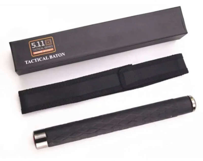 New 5.11 Tactial Series ASP Baton Self-defense Three-section Retractable Stick 21/26 Inch Stainle...