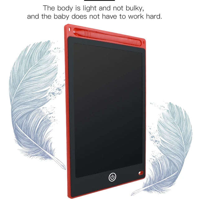 Lcd Writing Tablet Toddler Doodle Board, Colorful Drawing Tablet, Erasable Electronic Painting Pa...