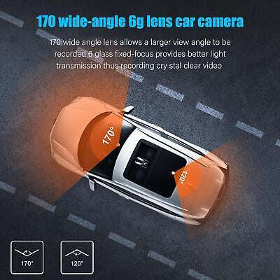 Dash Camera Dual Lens Video Recorder