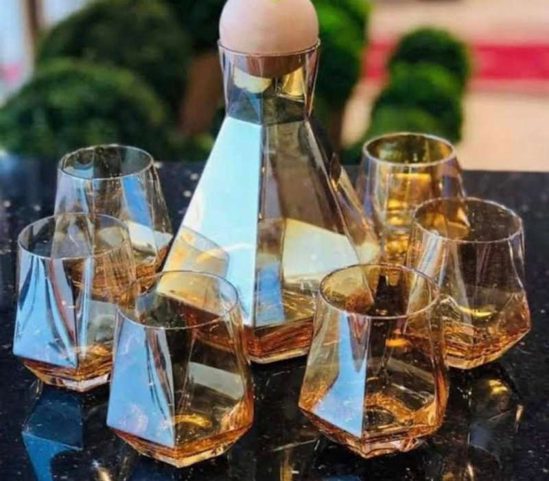Nordic Style 7pc Decanter Set