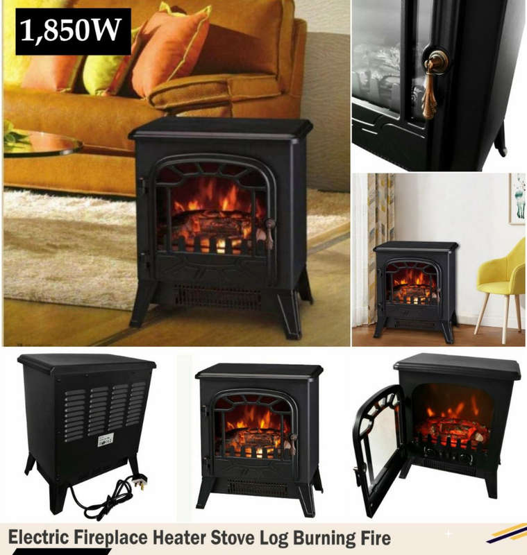 Fireplace Electric Heater - Authentic Look