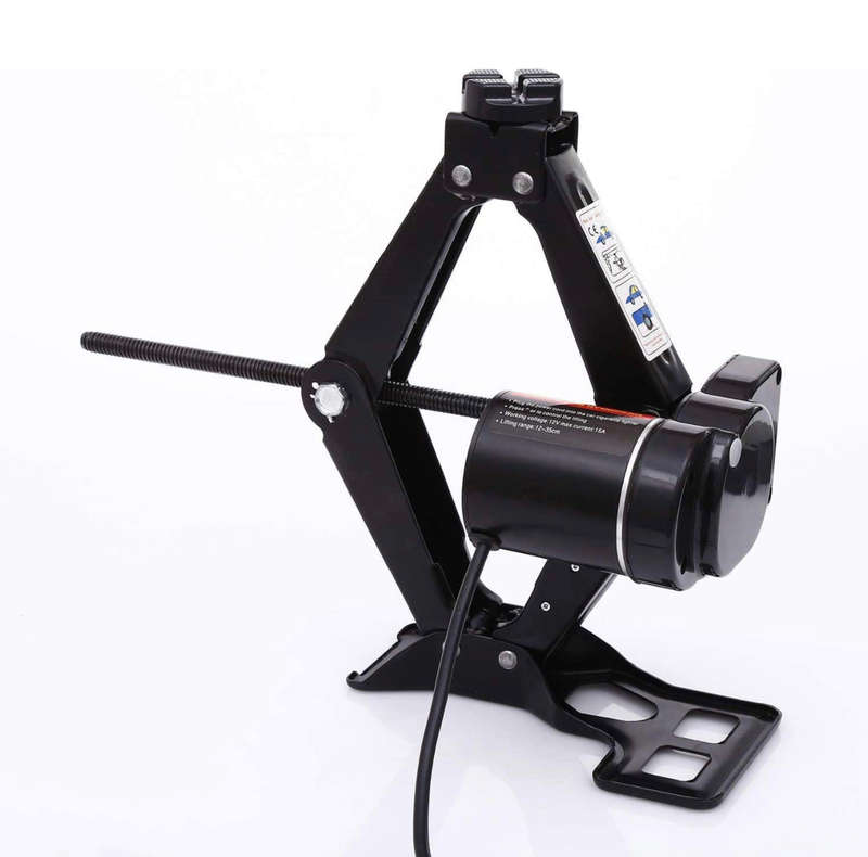 Electric Jack - 12V Car Scissor Jack for 2 Ton Vehicle Electric Quick Car Lift for Tire Change an...