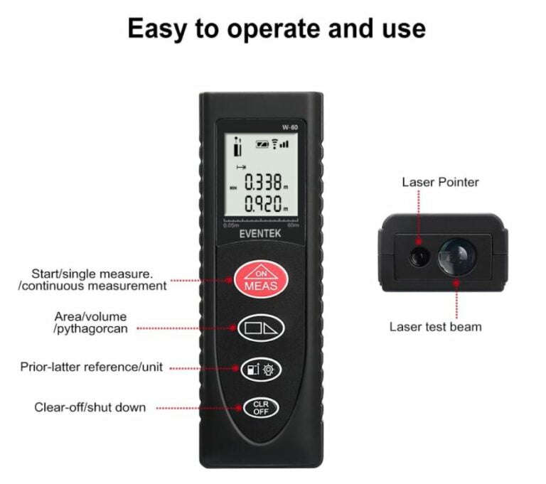 Rangefinder 80m Laser Distance Meter