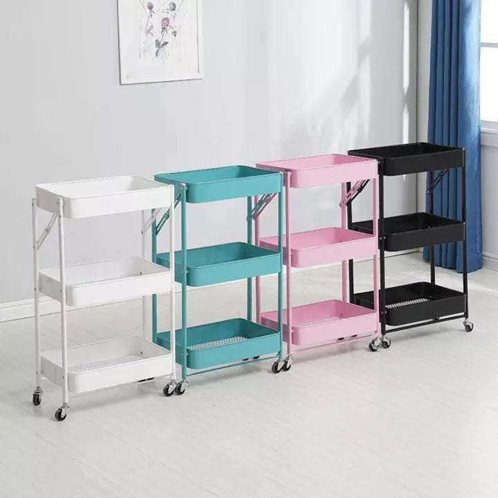 Trolley Cart 3Tier with Wheels