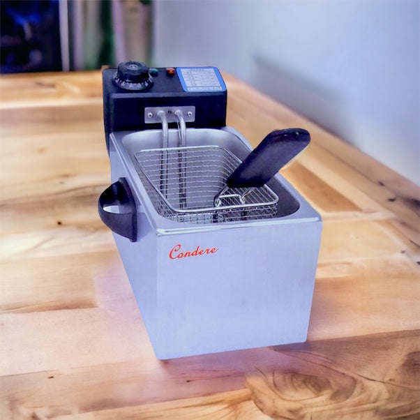 3Liter Electric Deep Fryer - Stainless Steel 2000W