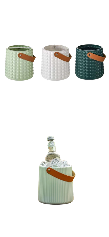 Nordic Trendy PVC Ice Bucket/Containers