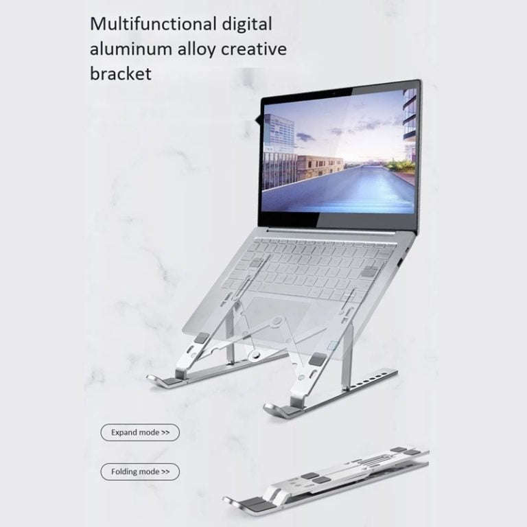Laptop Stand Adjustable Non-Slip Ventilated Holder for Air Pro Dell XPS More 10-14 inch Laptops