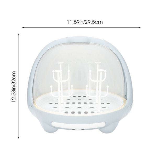 Baby Bottle Container Feeding Bottle Drying Rack Nursing Bottle Organizer Portable Bottle Case