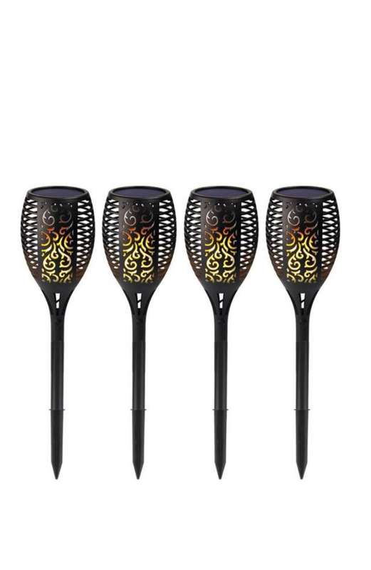 Solar Flame LED Light Sensor Activated