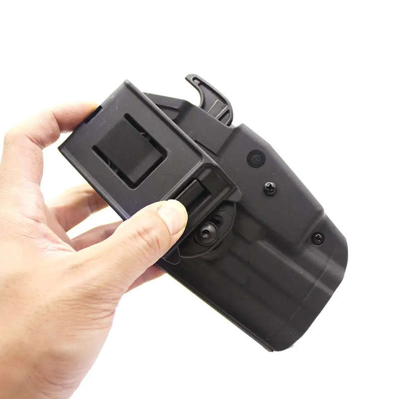 Gun Glock Holster Tactical Universal Black ABS Material Fit for Glock 17,18C,20,21,22,37 H&K 45 P...