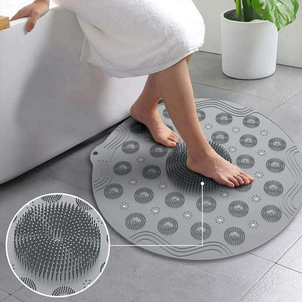 Non Slip Silicone Bath Mat Foot Massage