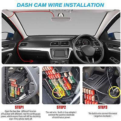 Dash Camera Dual Lens Video Recorder