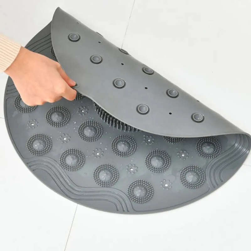 Non Slip Silicone Bath Mat Foot Massage