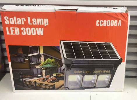 LED Rechargeable Solar Floodlight 300W