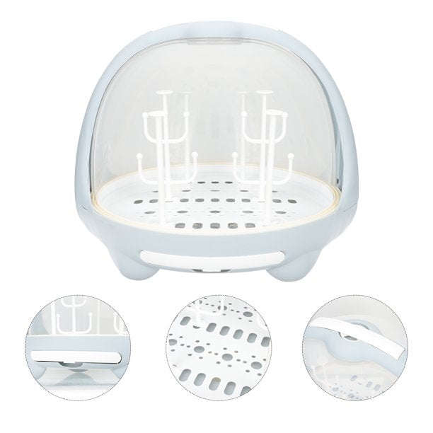 Baby Bottle Container Feeding Bottle Drying Rack Nursing Bottle Organizer Portable Bottle Case