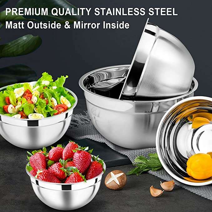 Mixing Bowl Set 5pc St/St