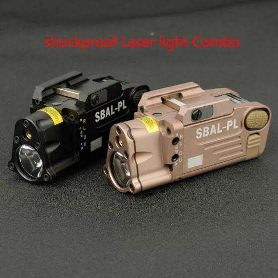 Tactical SBAL-PL Laser Light Combo Weapon Light White Illuminator Red Aiming Laser Flashlight For...
