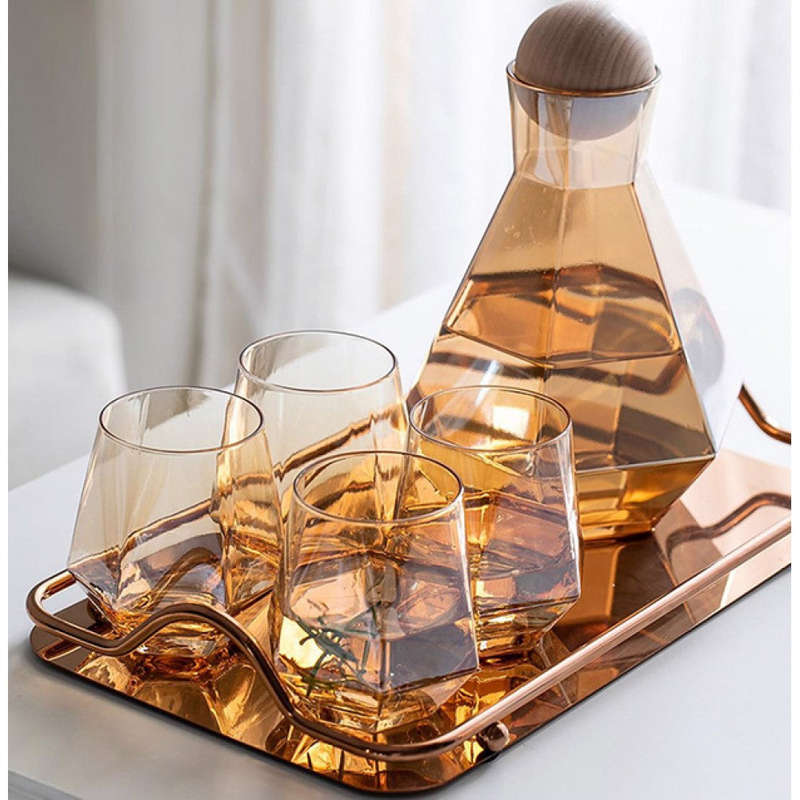 Nordic Style 7pc Decanter Set
