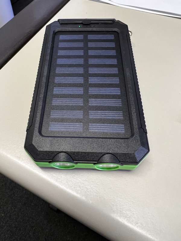 Solar Charging Power Bank Fast Charge 20000mah