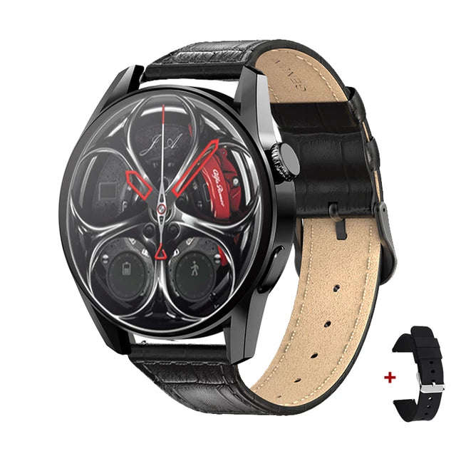 New GT5 Smart Watch Men Answer Call Fitness Tracker Wireless Charging NFC Women Smartwatch Gift f...