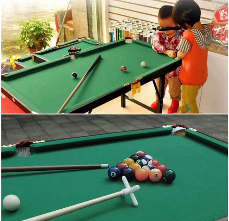 Kids Mini Adjustable Snooker Table - 1.2m