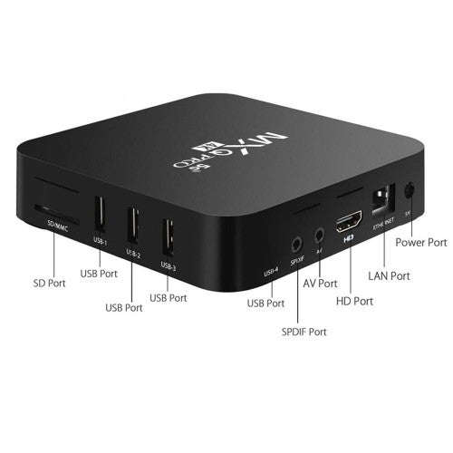 MXQ PRO 5G Smart Media Player  4K 1G +8GB HD Android TV Box