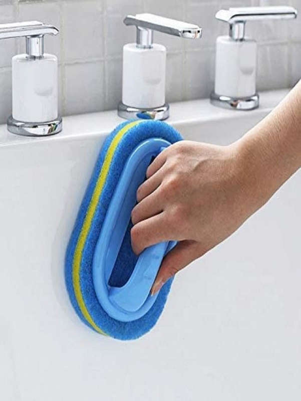 Handle Design Random Color Cleaning Sponge
