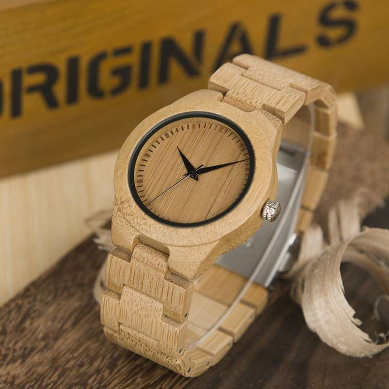Mens Bamboo Watch