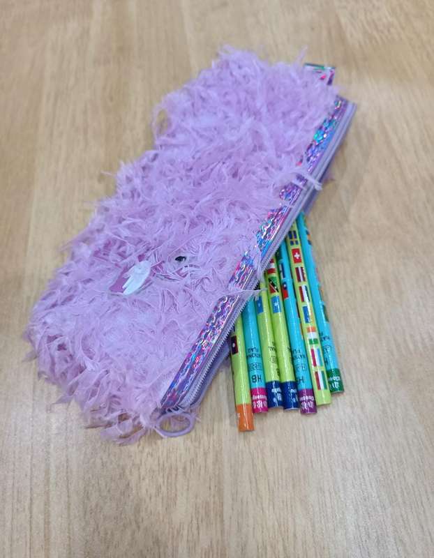 Back To School Flamingo Pencil Case