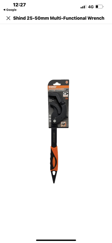 Shind 25-50mm Multi-Functional Wrench
