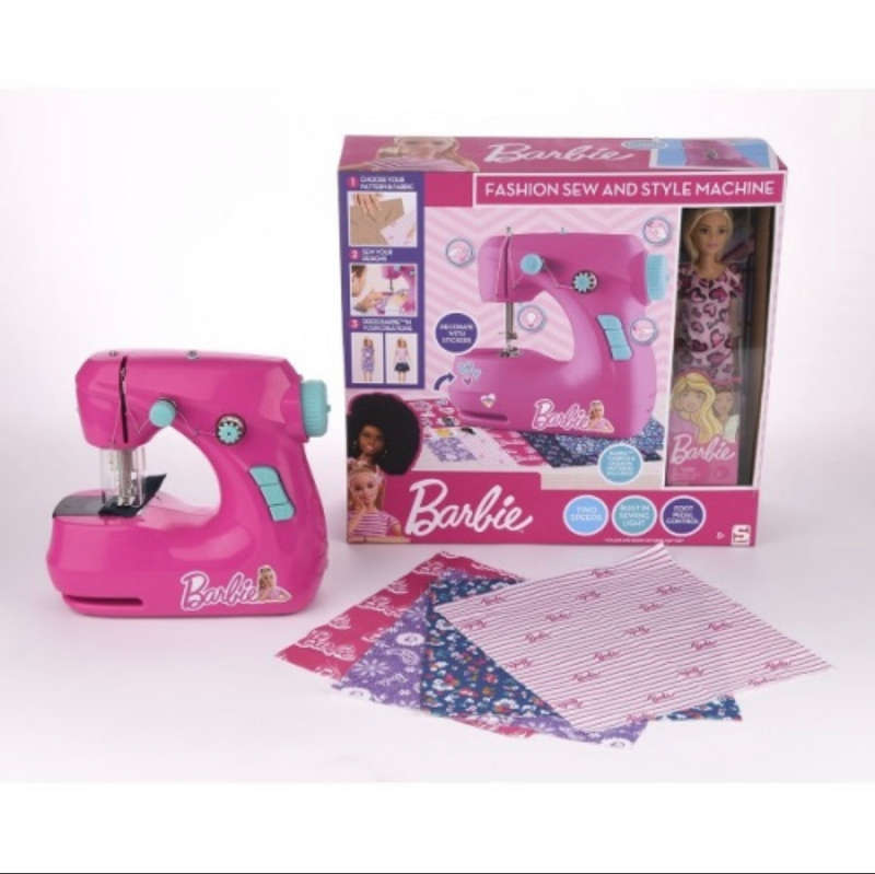 Barbie Sewing Machine With Doll