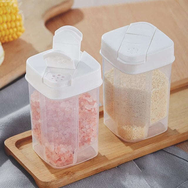 Kitchen Seasoning Bottle Dosing Control Sugar Bottle Spice Pepper Salts Shaker Spice Jar Salts Ta...