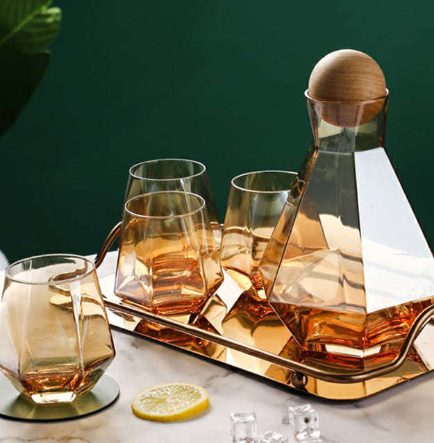 Nordic Style 7pc Decanter Set