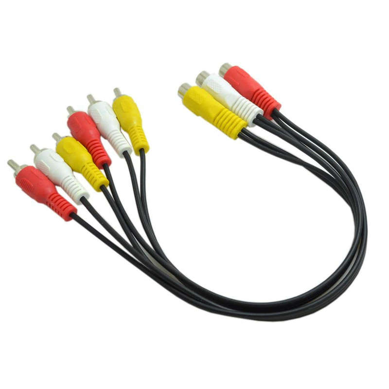 AV line One Spliter RCA 6 Revolution 3 female