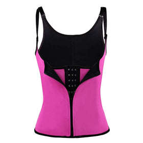 Adjustable Shoulder Strap Corset - 2XL / Black