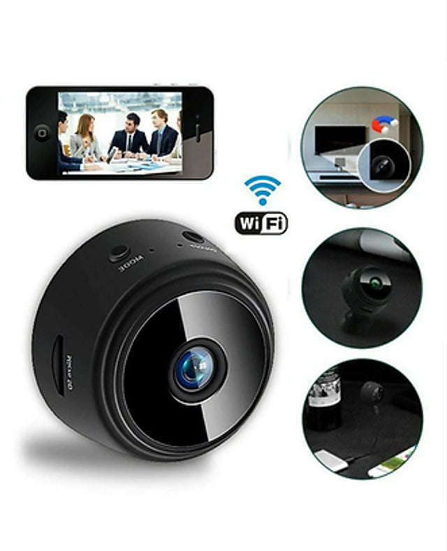 Mini WIFI Wireless Network Camera A9 -1 Black