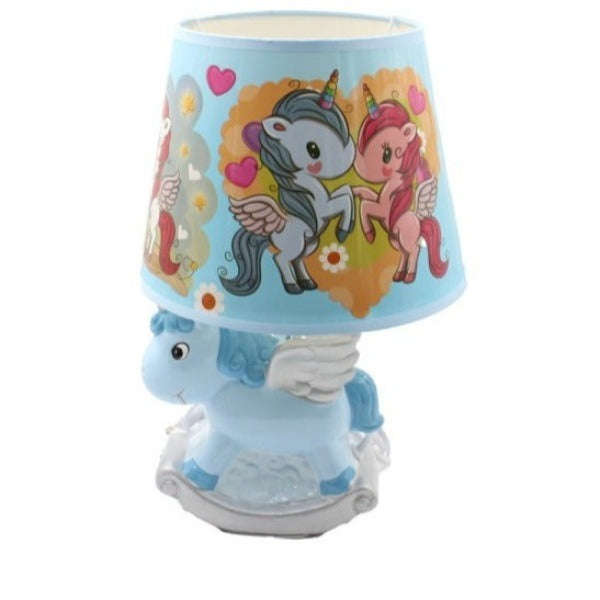 Unicorn Kids Table Ceramic Lamp