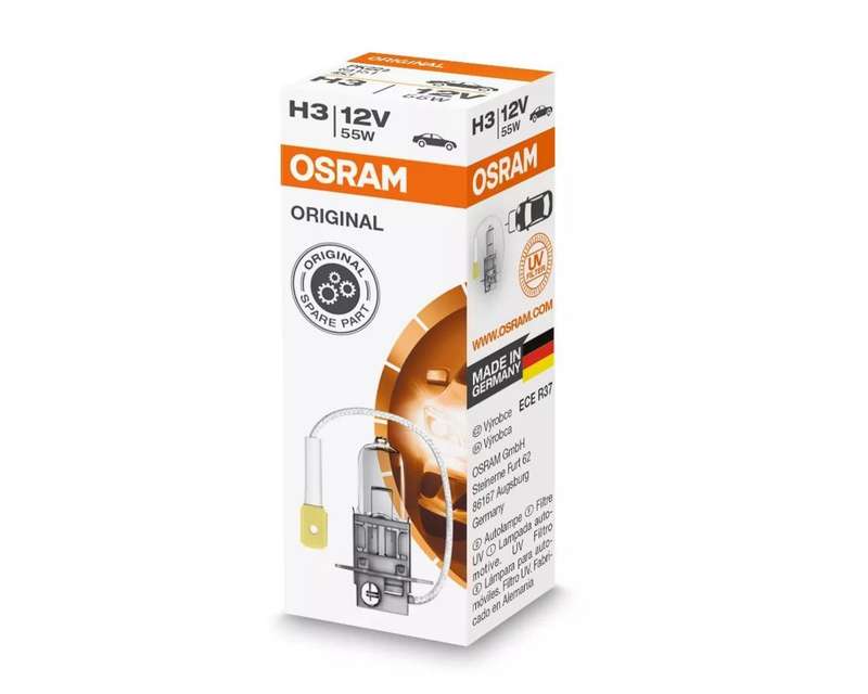 Osram Original H3 12V Headlamp Bulb