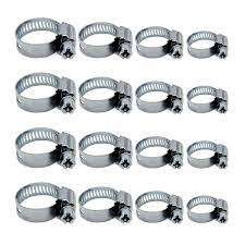 Hose Clamp Set 16pcs