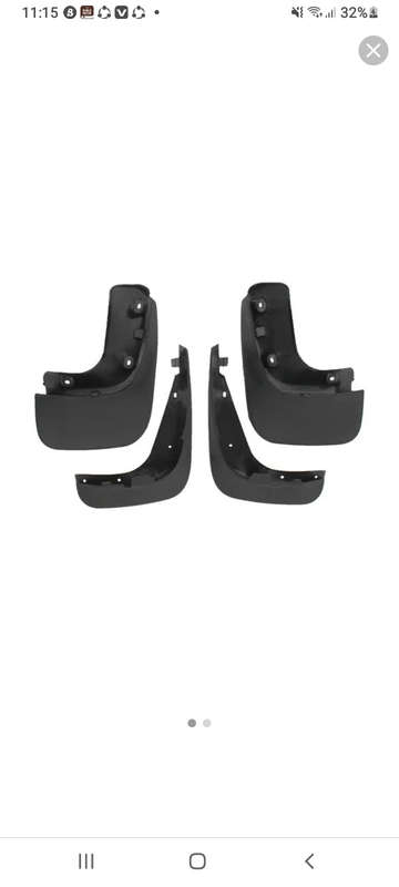 VW Golf 6 / Golf 6 GTI  Mud Flaps Long 2009+