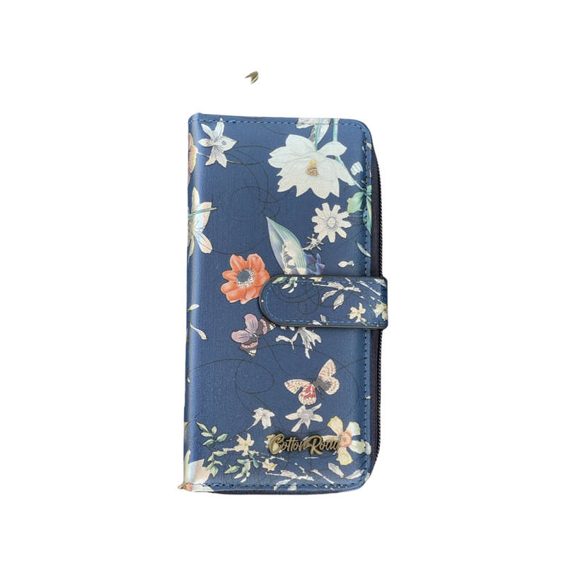 Blue Leather Wallets