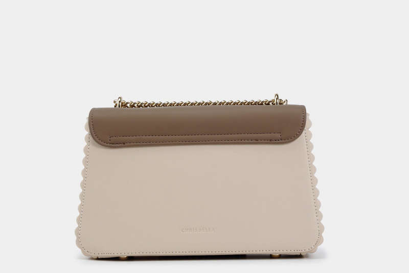 Chrisbella Classic Executive Beige Handbag