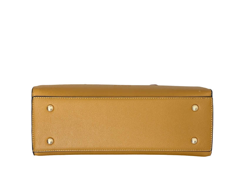 BAGCO Yellow Handbag -BX01230470A
