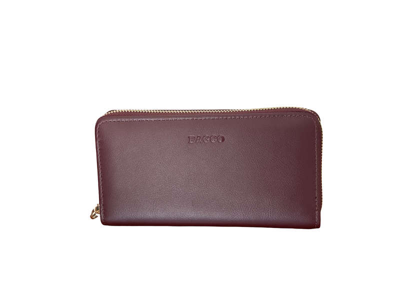 BAGCO Wine Red Wallet