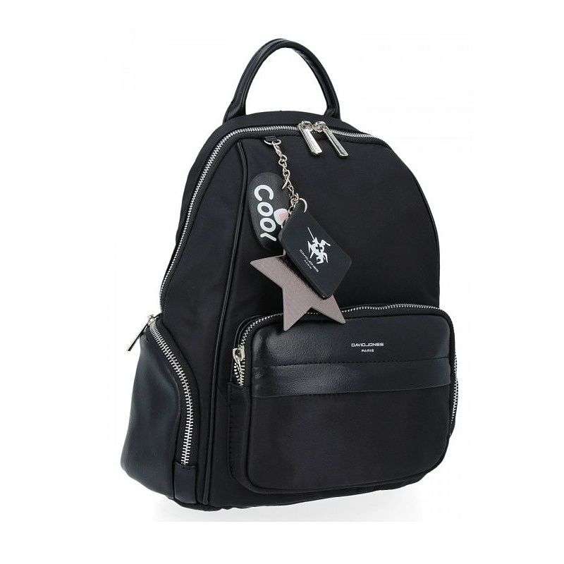 David Jones Black Backpack DJ809J